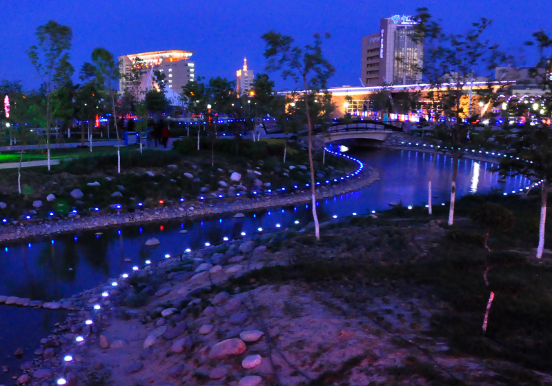 克拉玛依夜景一