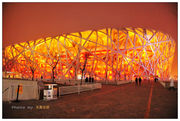 今晚，北京奥运中心区之一“圣诞树前”