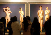 “写实画派五周年油画特展” 在中国美术馆展出