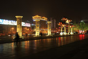 西安古城夜摄