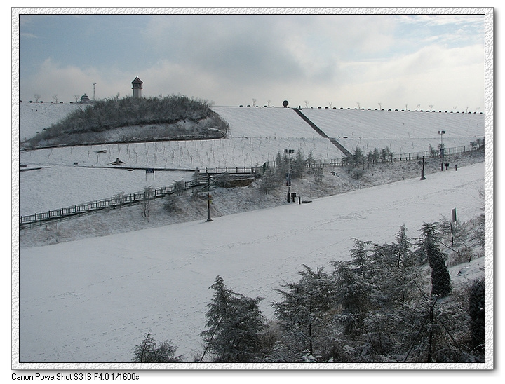 【江南天池滑雪场的一天摄影图片】安吉江南天