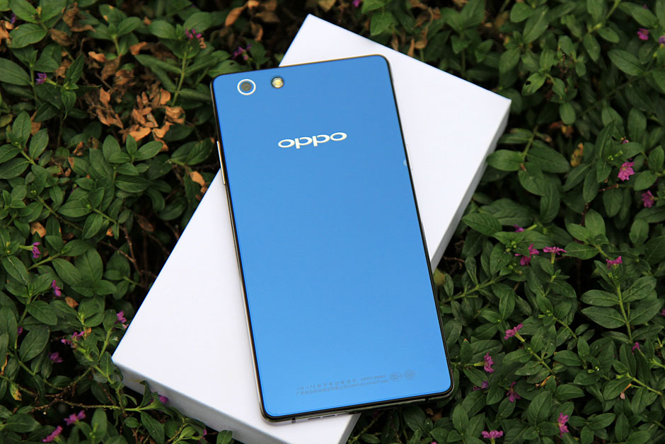 下一組 雙玻璃鏡面的魅力 唯美手機oppo r1s開箱