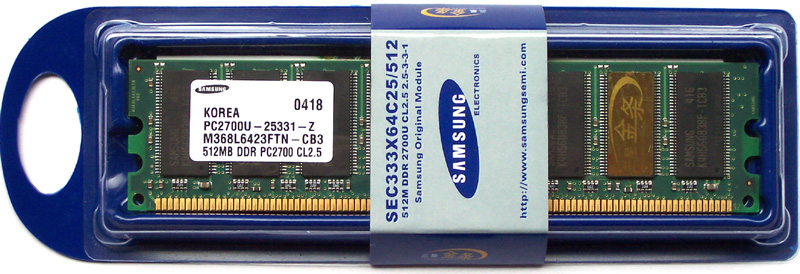 ǽ 512M DDR333(SEC333X64C25)ͼ