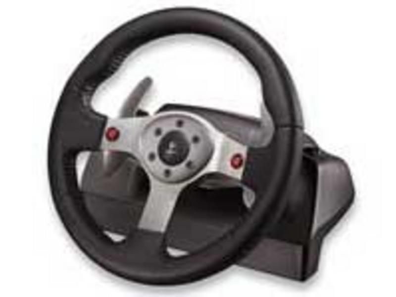 微软Precision Racing Wheel精准方向盘 图片