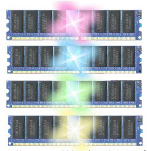 光电256M DDR500(184PIN DIMM/CL2.5) 主图