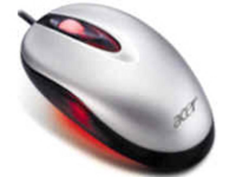 Acer MS0021光电鼠(银黑) 主图