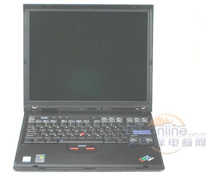 联想ThinkPad R50e 1834LC5背面斜视