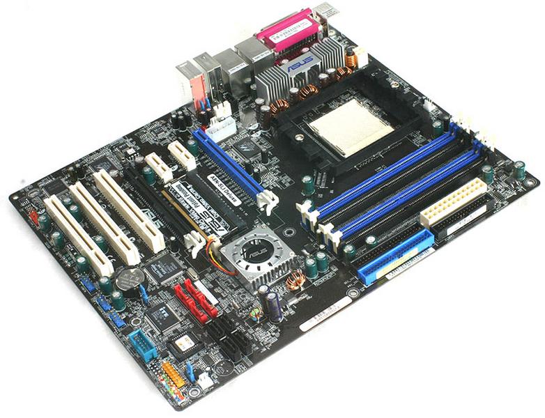 华硕A8N-SLI DELUXE正面