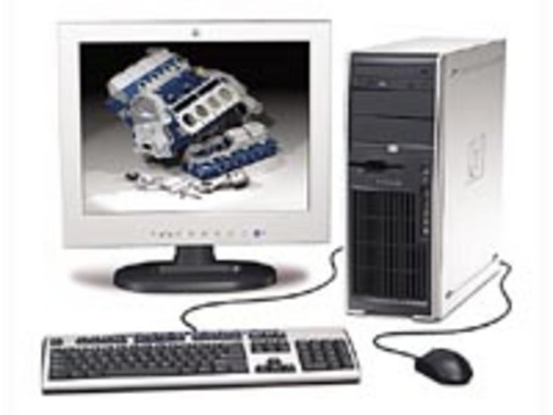 惠普Compaq Desktop PD341PA整体图