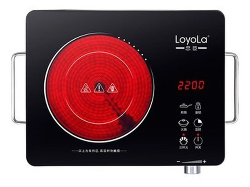 忠臣(loyola)LC-E109S 三环全钢电陶炉 图片