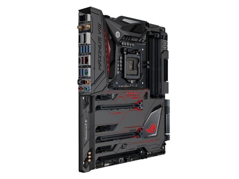 华硕ROG MAXIMUS VIII FORMULA45度正面