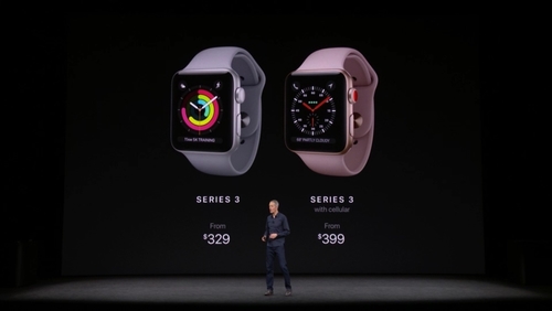 Apple Watch Series 3 GPS版发布会图片