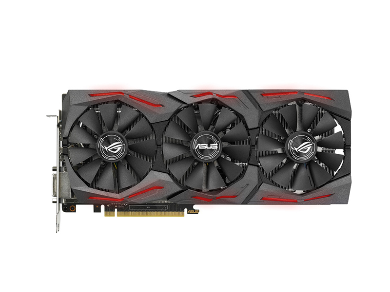 华硕ROG-STRIX-GTX 1080Ti-O11G-GAMING 正面