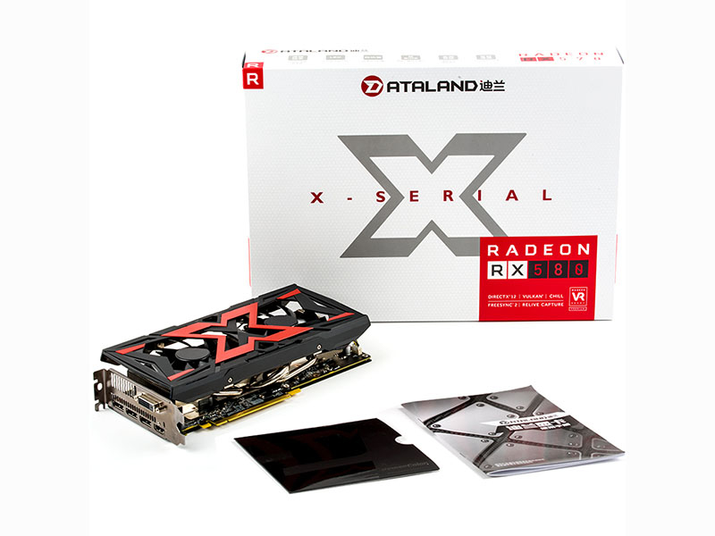 迪兰RX 580 8G X-Serial战神配盒图