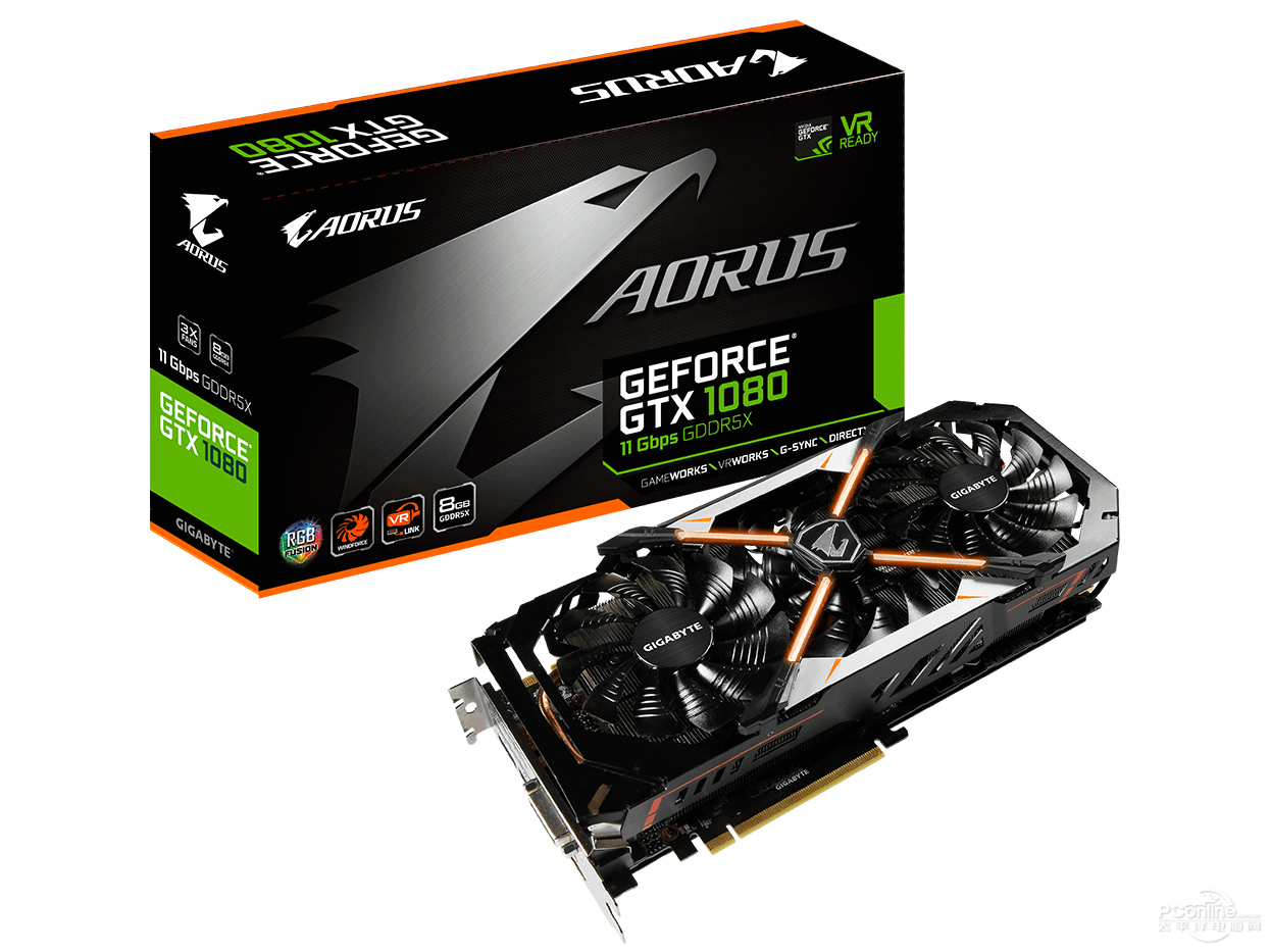 AORUS GeForce® GTX 1080 8G 11Gbpsͼ