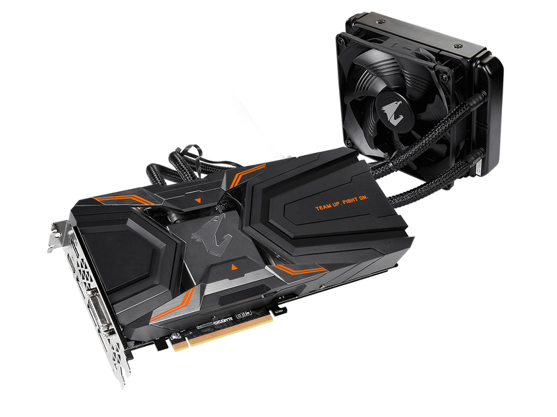 技嘉AORUS GeForce GTX 1080 Ti Waterforce Xtreme Edition 11G 