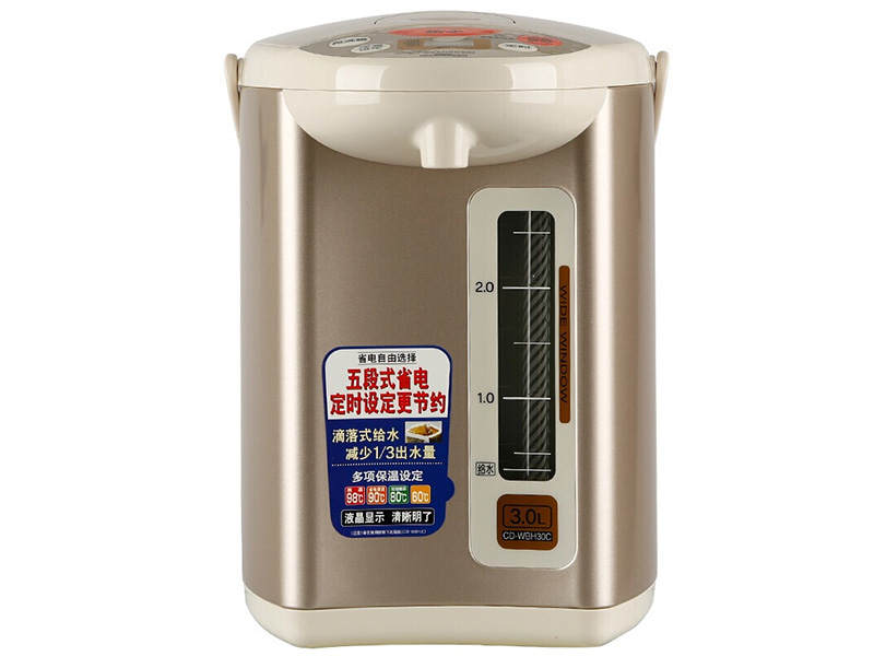 象印CD-WBH30C 电热水瓶 粉棕色