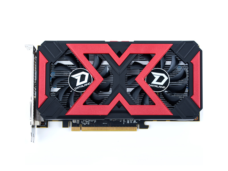 迪兰RX560D 4G X-Serial 战将 正面