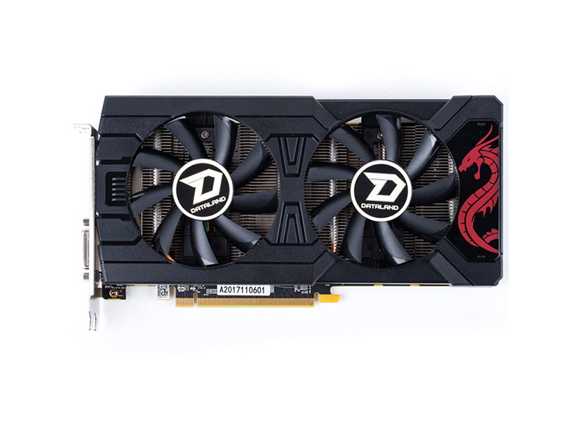 迪兰RX570 酷能 4G 正面