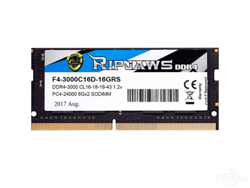 ֥ Ripjaws 4ϵ DDR4 3000 16G(8G2)(F4-3000C16D-16GRS)ͼ