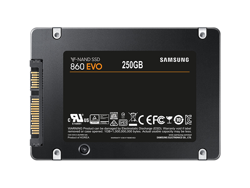 三星860 EVO 250GB SATA SSD