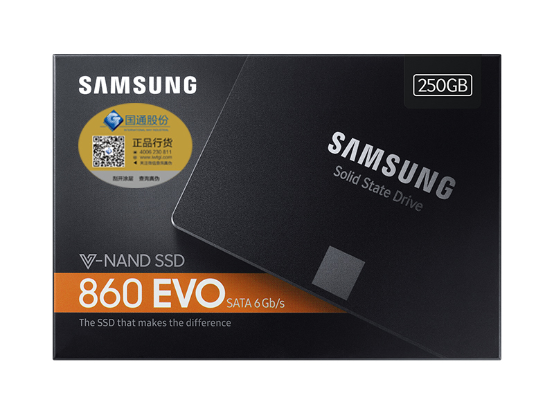 三星860 EVO 250GB SATA SSD