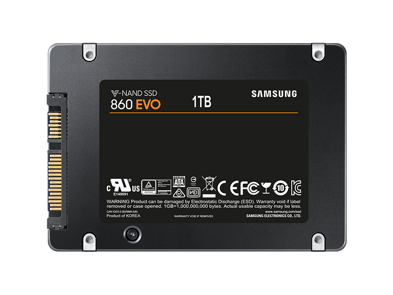 三星860 EVO 1TB SATA SSD