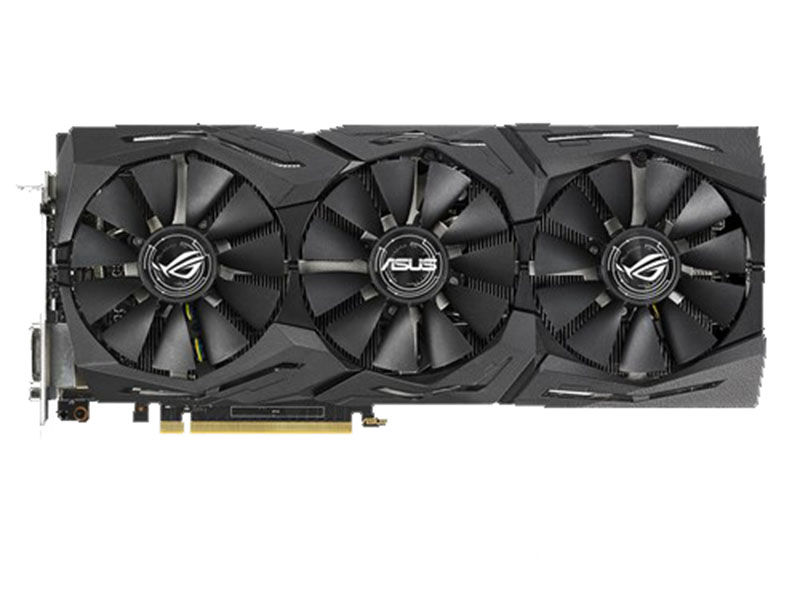 华硕ROG STRIX-GTX 1070Ti-A8G-GAMING 正面