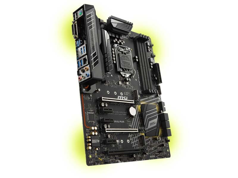 微星Z370 SLI PLUS效果图