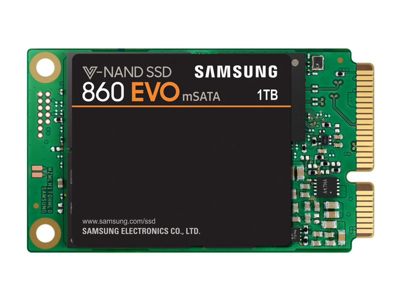 三星860 EVO 1T mSATA SSD 正面