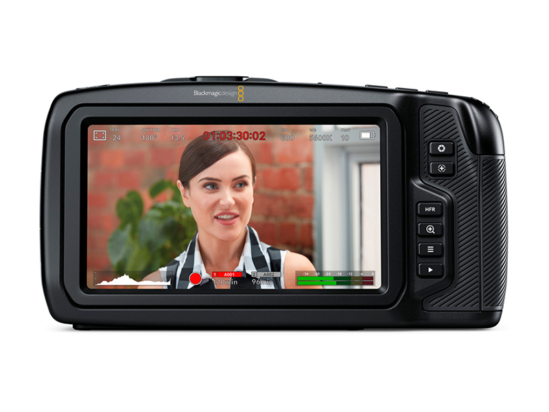 Blackmagic Pocket Cinema Camera 4K后侧