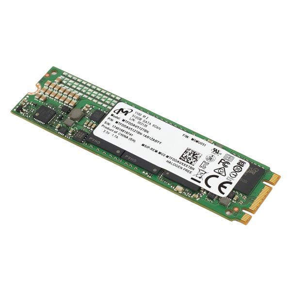 美光1100 512G M.2 SATA 2280 SSD固态硬盘