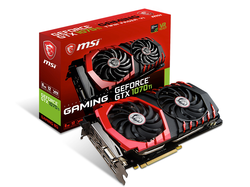 微星GTX 1070 Ti GAMING 8G