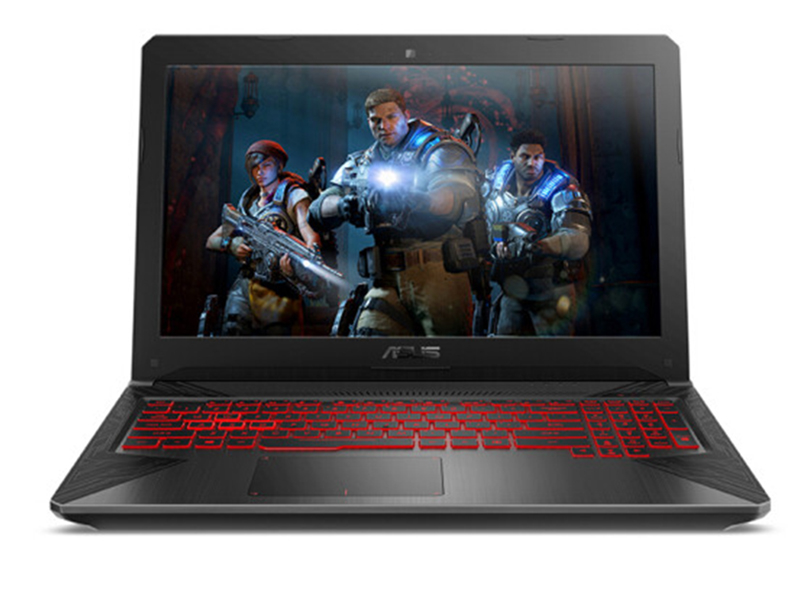 华硕FX80GE星途版(i7 8750H/8G/1T+256GB/GTX1050Ti/120HZ)前视