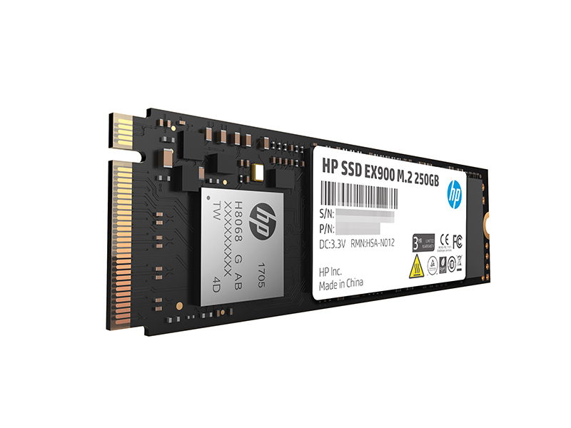 惠普EX900 250GB NVMe M.2 SSD