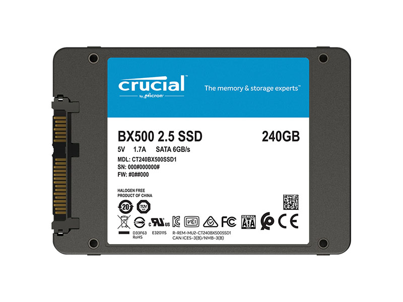 英睿达BX500 240G SATA3 SSD