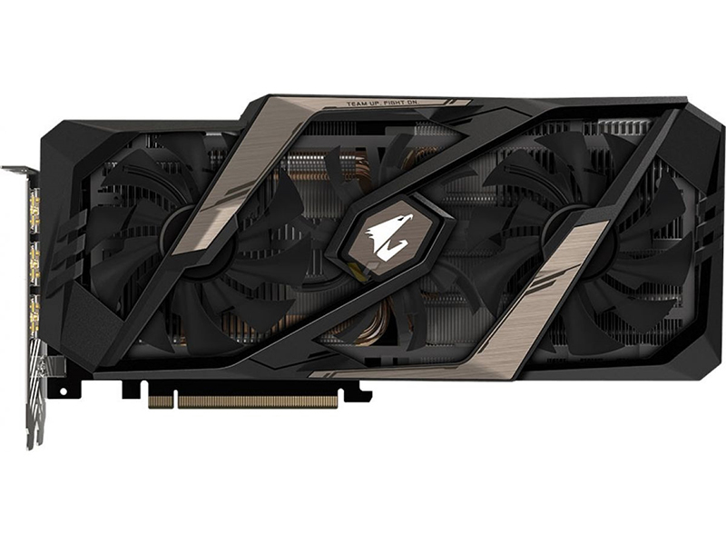 技嘉Aorus GeForce RTX 2080 Xtreme 8G正面