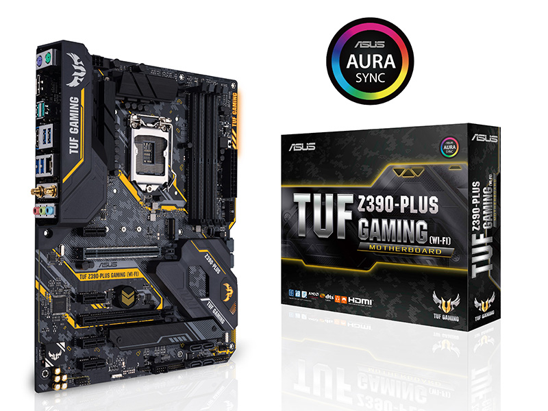 华硕TUF Z390-PLUS GAMING (WI-FI)配盒图