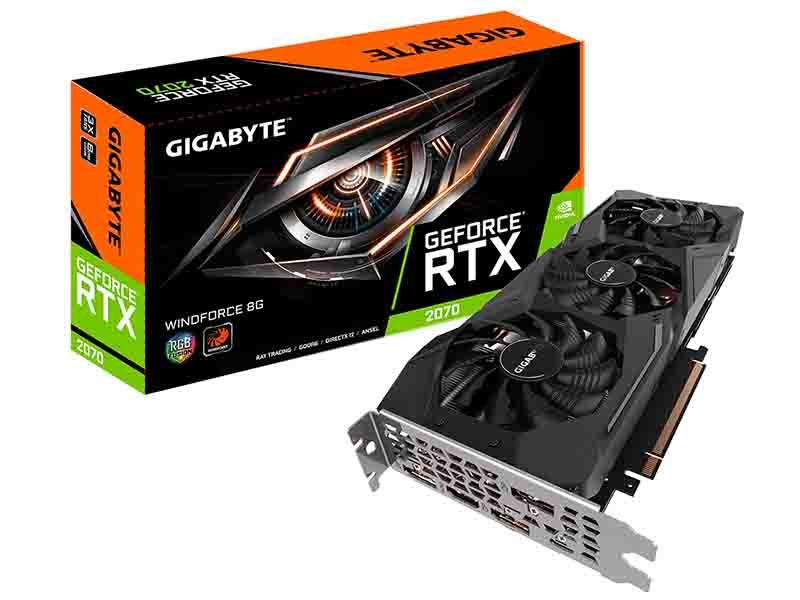 技嘉GeForce RTX 2070 WINDFORCE 8G