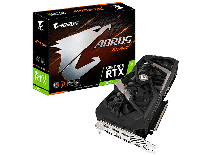 技嘉AORUS GeForce RTX 2070 XTREME 8G 