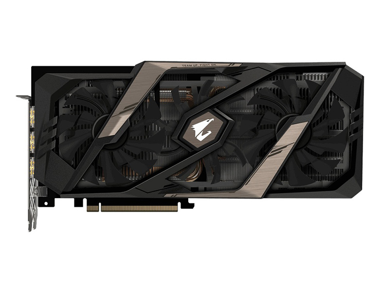 技嘉AORUS GeForce RTX 2070 XTREME 8G  正面