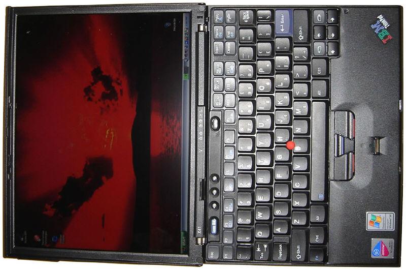 联想ThinkPad X41 252568C 前视