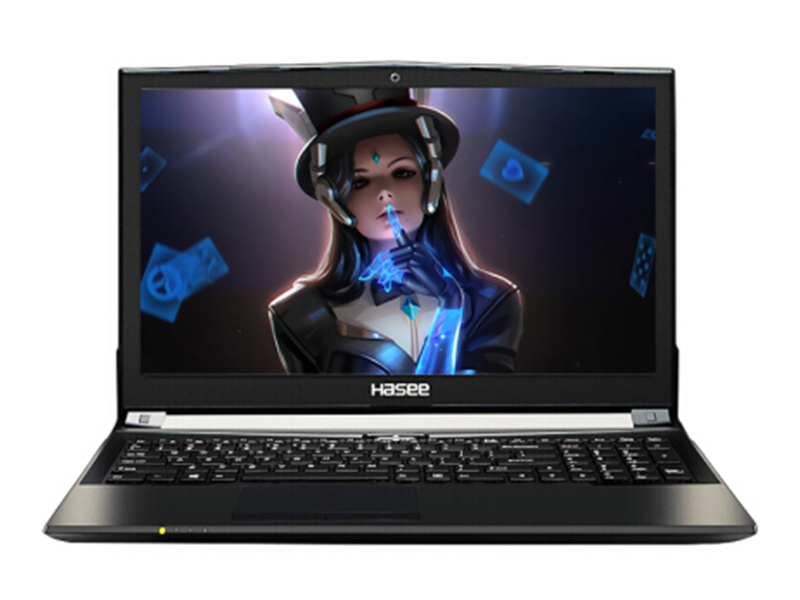 神舟战神Z7-KP5DC(酷睿i5-8300H/8GB/128GB+1TB/GTX1060)前视