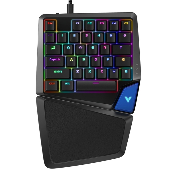 雷柏 V550 RGB 幻彩背光单手游戏机械键盘 主图