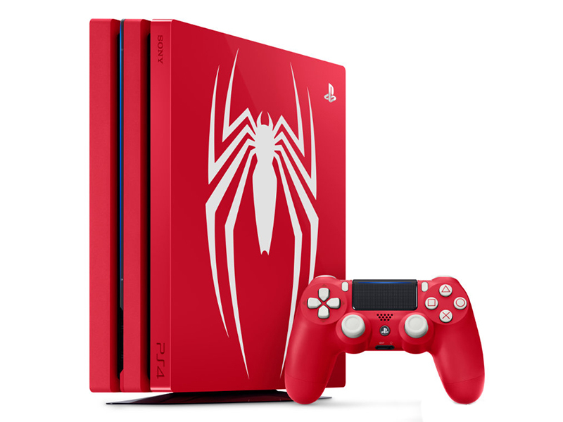 索尼PS4 Pro蜘蛛侠限量珍藏版 图片