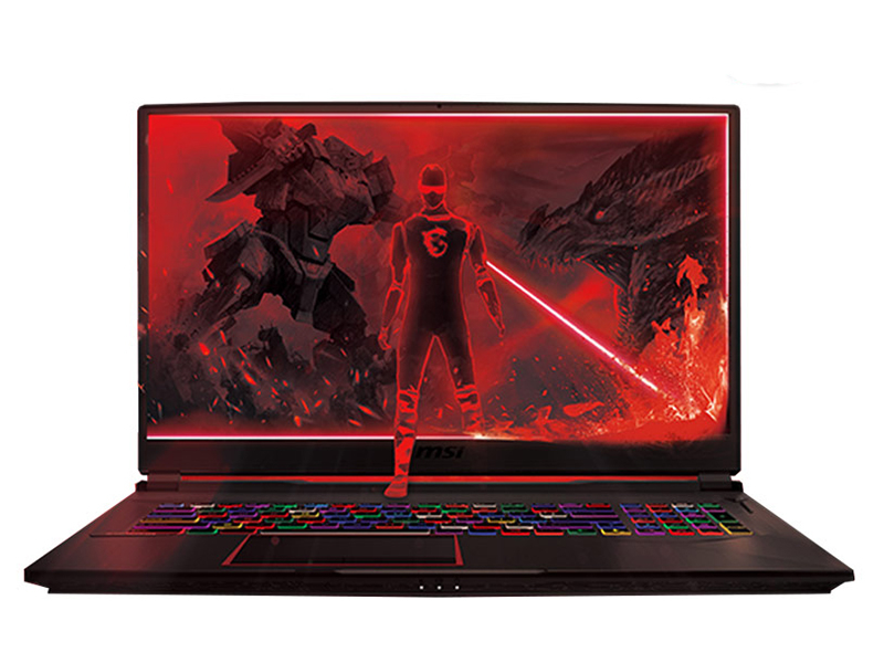 msi微星GE75 8RF-041CN(酷睿i7-8750H/16GB/256GB+1TB/GTX1070) 前视