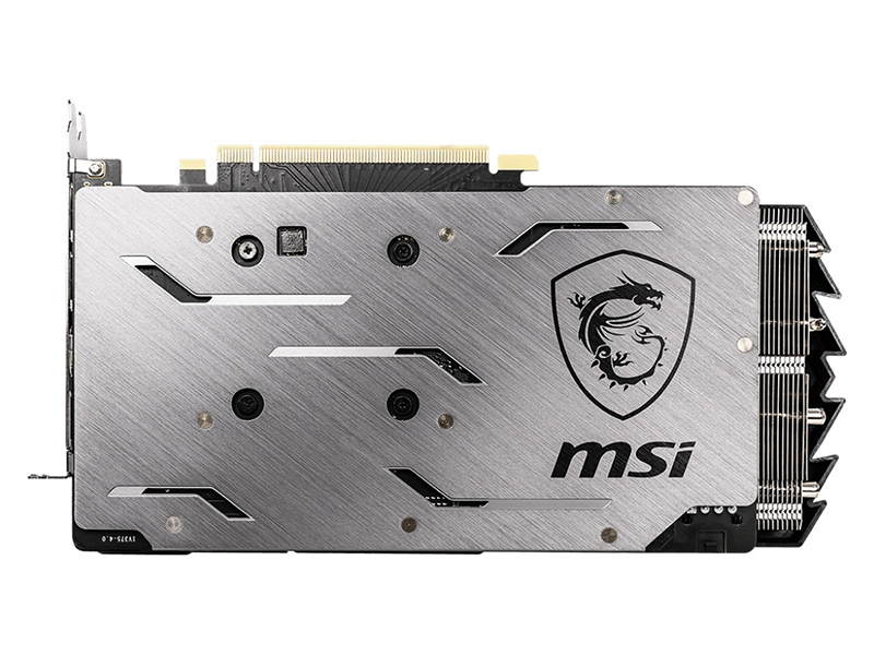 微星GeForce RTX 2060 GAMING Z 6G背面
