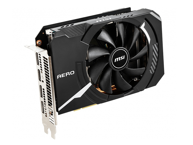 微星GeForce RTX 2060 AERO ITX 6G OC45度正面