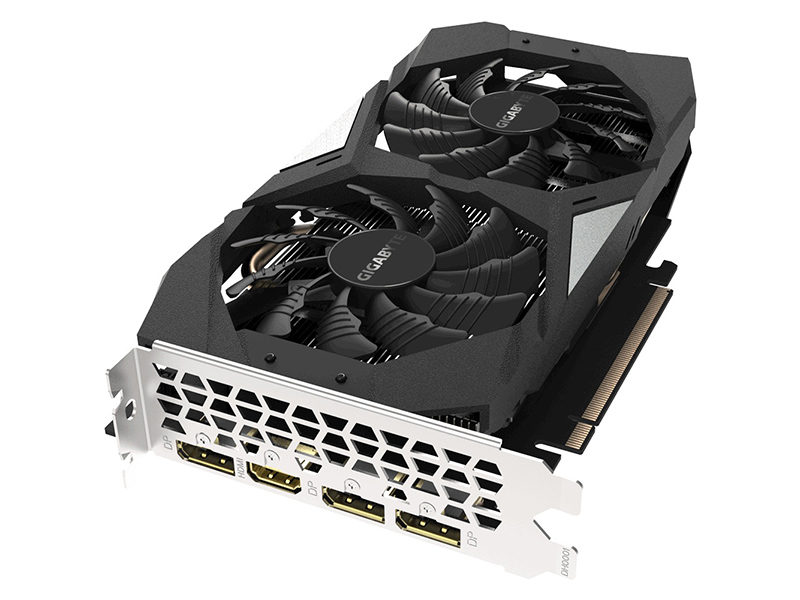 技嘉 GeForce GTX 1660 OC 6G45度正面