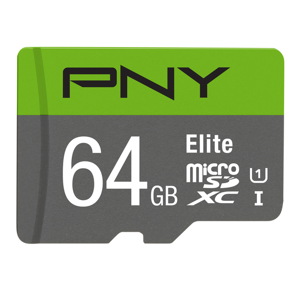 PNY Elite U1 TF (microSD) 存储卡 64GB 图1